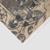 Halloween Witchcraft Medical Ephemera Tissuepapier (Detail)