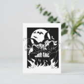 Halloween Witches Briefkaart (Staand voorkant)