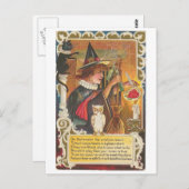 Halloween Witches Briefkaart (Voorkant / Achterkant)