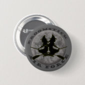 Halloween Witches Button (Voorkant /achterkant)