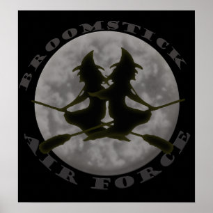 Halloween Witches in beeld Poster
