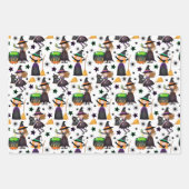 Halloween Witches Inpakpapier Vel (Voorkant)