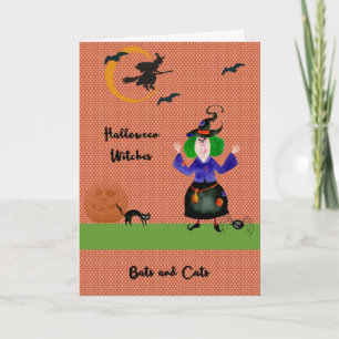 Halloween Witches Kaart