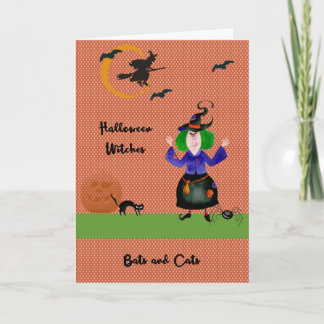 Halloween Witches Kaart
