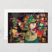 Halloween Witches Kitchen Briefkaart (Voorkant / Achterkant)