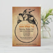 Halloween Witches Tea Party  Kijk Kaart (Staand voorkant)