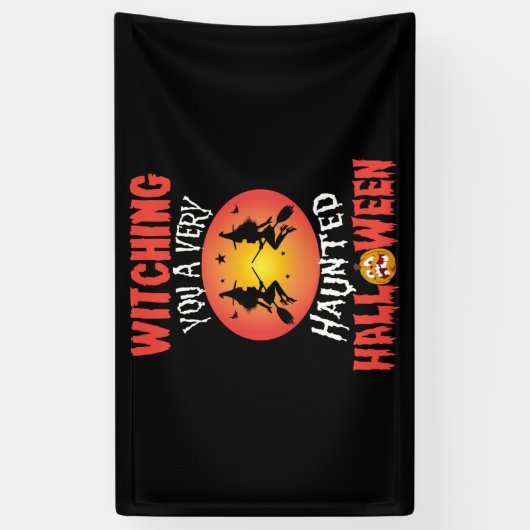 Halloween Witching Spandoek (Verticaal)