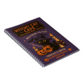Halloween Witch's Castle Carnet - Soirée magique (Côté Droit)