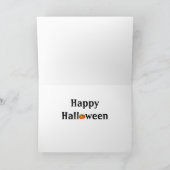 Halloween Witch's Watermeloen Auto Kaart (Binnen)