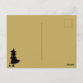 Halloween Witchy Briefkaart Mailing (Achterkant)