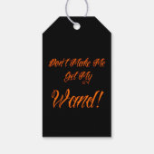 Halloween Witchy Quote Cadeaulabel (Achterkant)