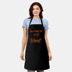Halloween Witchy Quote Schort