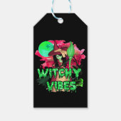 Halloween Witchy Vibes Cadeaulabel (Voorkant)