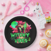 Halloween Witchy Vibes Papieren Bordje (Feest)