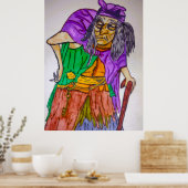 HALLOWEEN WITTER AVEC ATTITUDE POSTER (Cuisine)