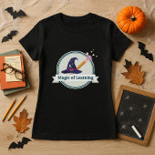 Halloween Wizard Pet & toverstokleraar T-shirt