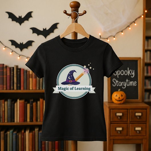 Halloween Wizard Pet & toverstokleraar T-shirt