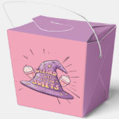 Halloween - Wizard Way to the Sweets Bedankdoosjes (Achterkant)