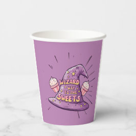 Halloween - Wizard Way to the Sweets Papieren Bekers