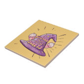 Halloween - Wizard Way to the Sweets Tegeltje (Zijkant)