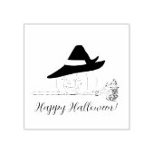 Halloween Wood Art Stamp Rubberstempel (Afrduk)