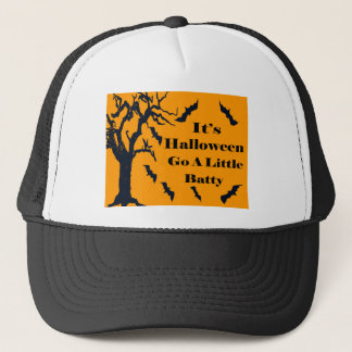Halloween - Word een beetje vleermuisgek! Trucker Pet