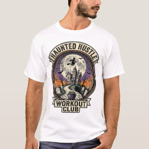 Halloween Workout Shirt Behekste Hustle Graveren A