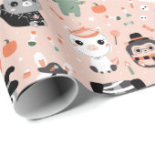 Halloween Wrapping Paper Cadeaupapier (Rol Hoek)