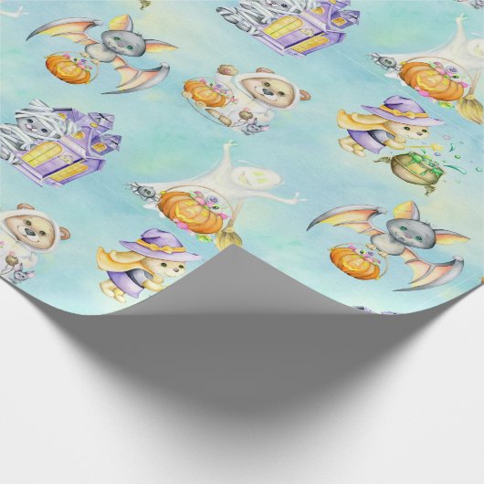 Halloween Wrapping Paper Cadeaupapier (Hoek)