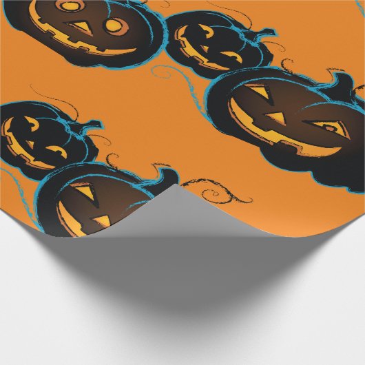 Halloween Wrapping Paper Cadeaupapier (Hoek)