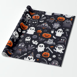 Halloween Wrapping Paper Cadeaupapier