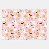 Halloween Wrapping Paper Sheets Set van 3 (Voorkant 2)