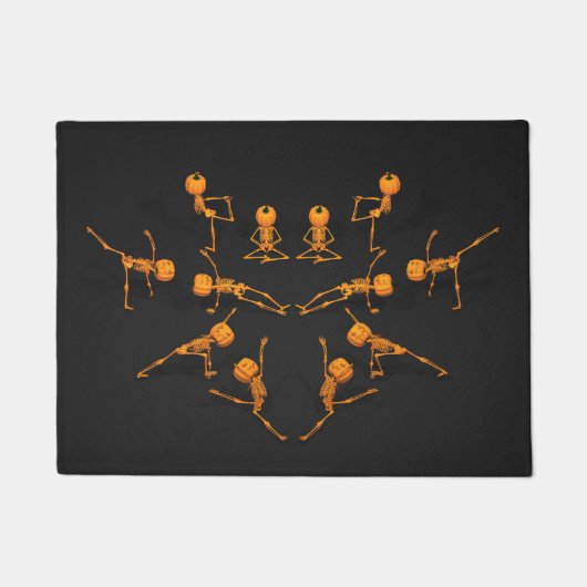 Halloween Yoga Class Deurmat (Voorkant)