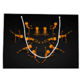 Halloween Yoga Class Large Cadeautasje (Achterkant)