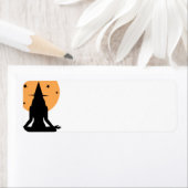 Halloween yoga Witch Etiket (Insitu)