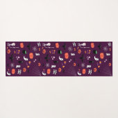 Halloween Yogamat (Achterkant (horizontaal))