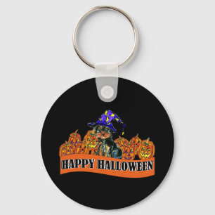 Halloween Yorkie Poo Sleutelhanger