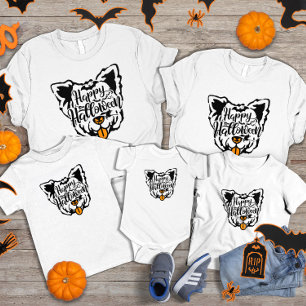 Halloween Yorkshire terrier hond T-shirt