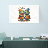 Halloween Zee Turtle Ghost Turtles T-shirt Spandoek (Beurs)