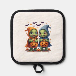 Halloween Zeeschildpad Geest Schildpadden T-Shirt Pannenlap