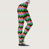 Halloween Zigzag Leggings (Droite)