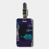 halloween zombie bagagelabel (Voorkant verticaal)