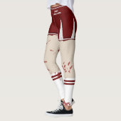 Halloween Zombie Cheerleader Kostuum Leggings (Links)