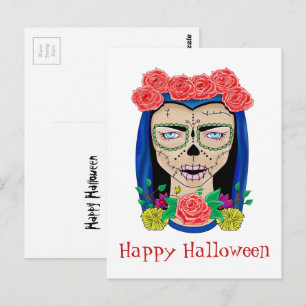Halloween Zombie Cinco de Mayo Fiesta Briefkaart