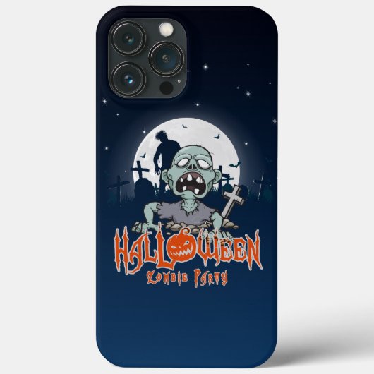Halloween Zombie Feest | Case-Mate iPhone Case (Achterkant)