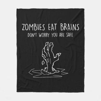 Halloween Zombie Fleece Deken