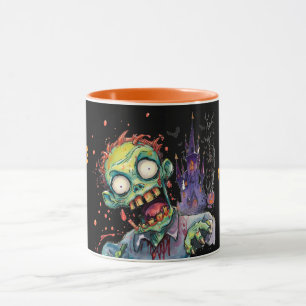 Halloween, Zombie,Gil uit het Paarse Kasteel , Mok