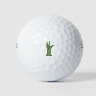 halloween zombie hand golfballen
