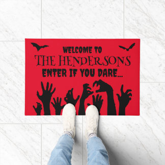 Halloween Zombie Hands Enter als je durft Deurmat