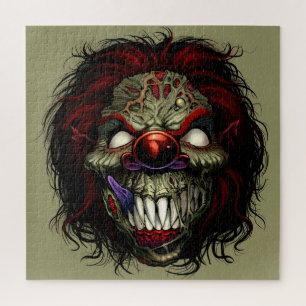 Halloween Zombie Killer Clown Schattig Grappig Legpuzzel